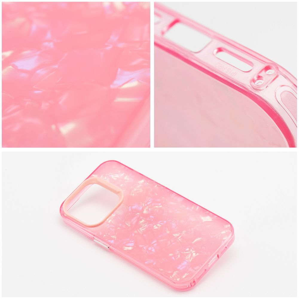 COPERTURA PER IPHONE 16 PRO HEYCASE CRYSTALIC PINK