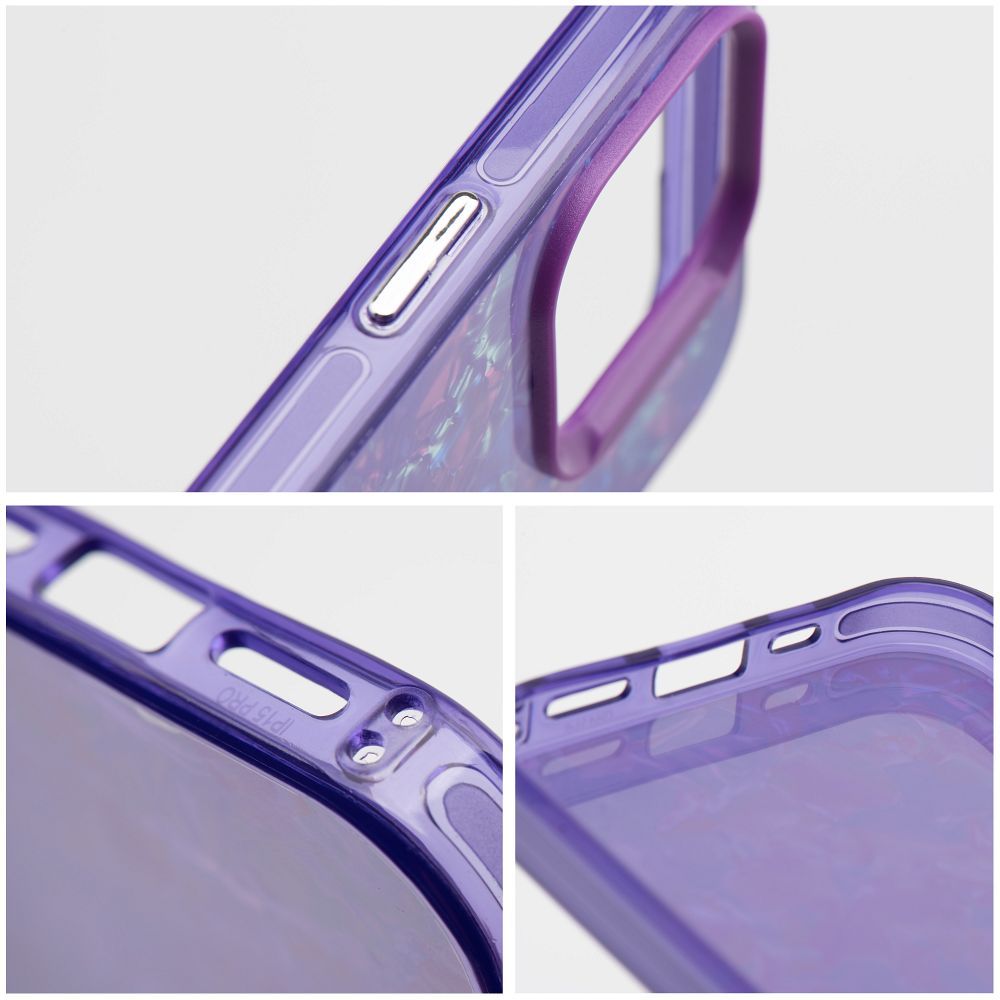 COPERTURA PER IPHONE 16 PRO HEYCASE CRYSTALIC VIOLET