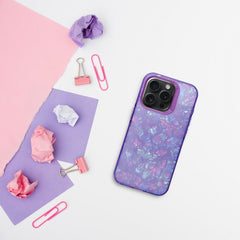 COPERTURA PER IPHONE 16 PRO HEYCASE CRYSTALIC VIOLET