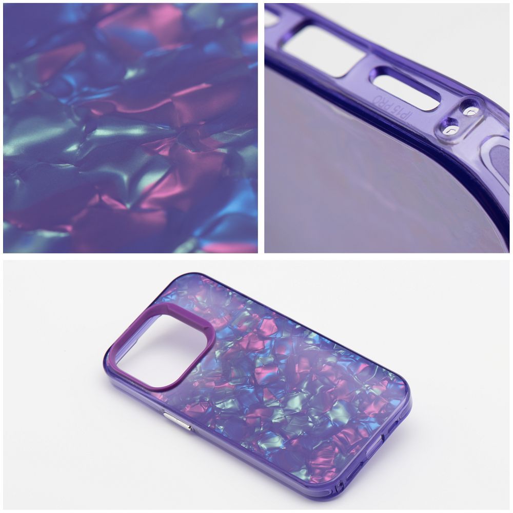COPERTURA PER IPHONE 16 PRO HEYCASE CRYSTALIC VIOLET