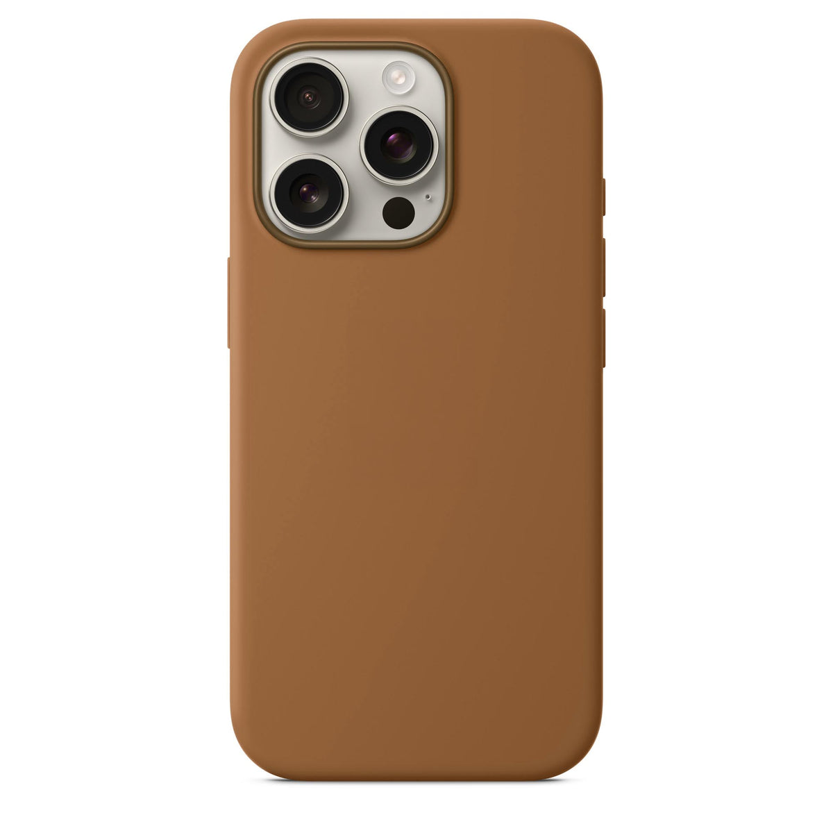 COPERTURA PER IPHONE 16 PRO HEYCASE ICON CARAMEL