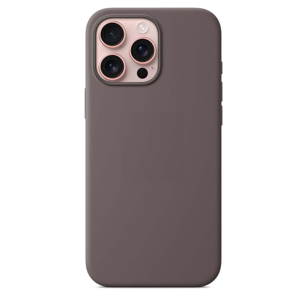COPERTURA PER IPHONE 16 PRO HEYCASE ICON DARK STONE GREY