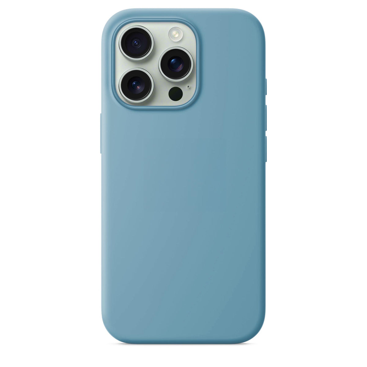 COPERTURA PER IPHONE 16 PRO MAX HEYCASE ICON SKY BLUE