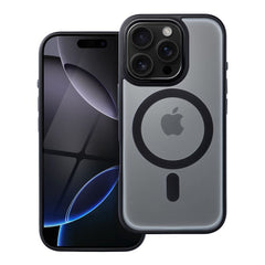 COPERTURA PER IPHONE 16 PRO HEYCASE MAG MAGSAFE NERO OPACO