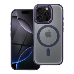 COPERTURA PER IPHONE 16 PRO MAX HEYCASE MAG MAGSAFE MATTE PURPLE