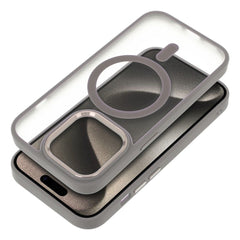 COPERTURA PER IPHONE 16 PRO MAX HEYCASE MAG MAGSAFE TITANIO