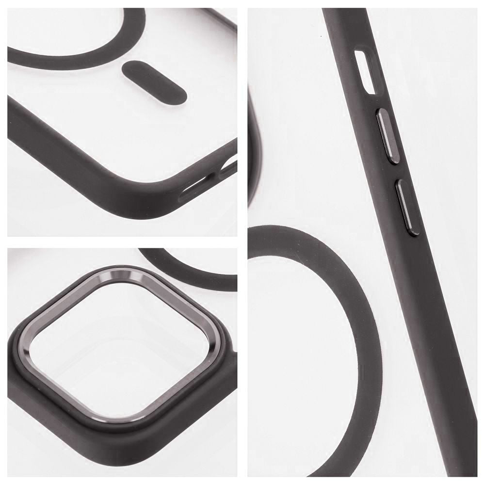 COPERTURA PER IPHONE 16 PRO MAX HEYCASE MAG MAGSAFE TITANIO