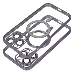 COPERTURA PER IPHONE 16 PLUS HEYCASE MAGSAFE MAG SHINE NERA