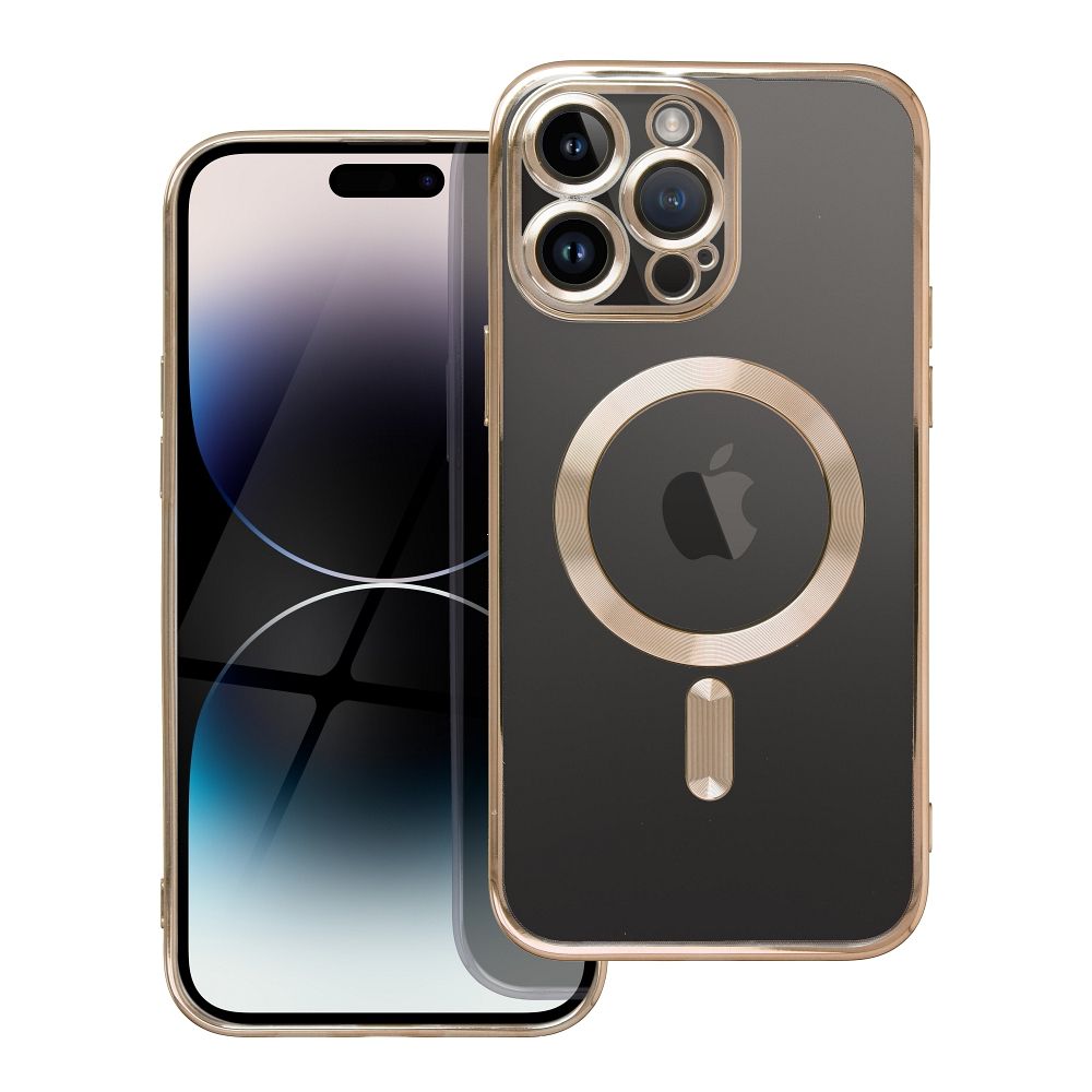 COPERTURA PER IPHONE 16 PRO HEYCASE MAGSAFE MAG SHINE GOLD
