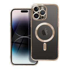 COPERTURA PER IPHONE 16 PRO MAX HEYCASE MAGSAFE MAG SHINE GOLD