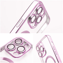 COPERTURA PER IPHONE 16 PLUS HEYCASE MAGSAFE MAG SHINE ROSE GOLD