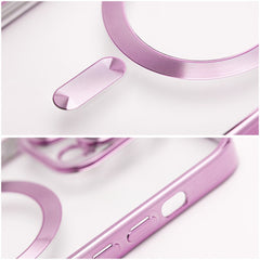 COPERTURA PER IPHONE 16 PLUS HEYCASE MAGSAFE MAG SHINE ROSE GOLD