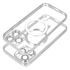 COPERTURA PER IPHONE 16 PRO MAX HEYCASE MAGSAFE MAG SHINE ARGENTO
