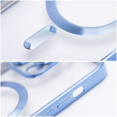 COPERTURA PER IPHONE 16 PRO HEYCASE MAGSAFE MAG SKY BLUE
