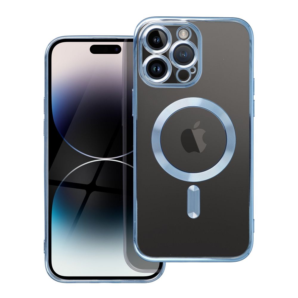 COPERTURA PER IPHONE 16 PRO HEYCASE MAGSAFE MAG SKY BLUE