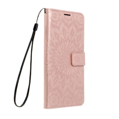 COPERTURA PER IPHONE 16 PLUS HEYCASE MEZZO WALLET MANDALA ROSE GOLD