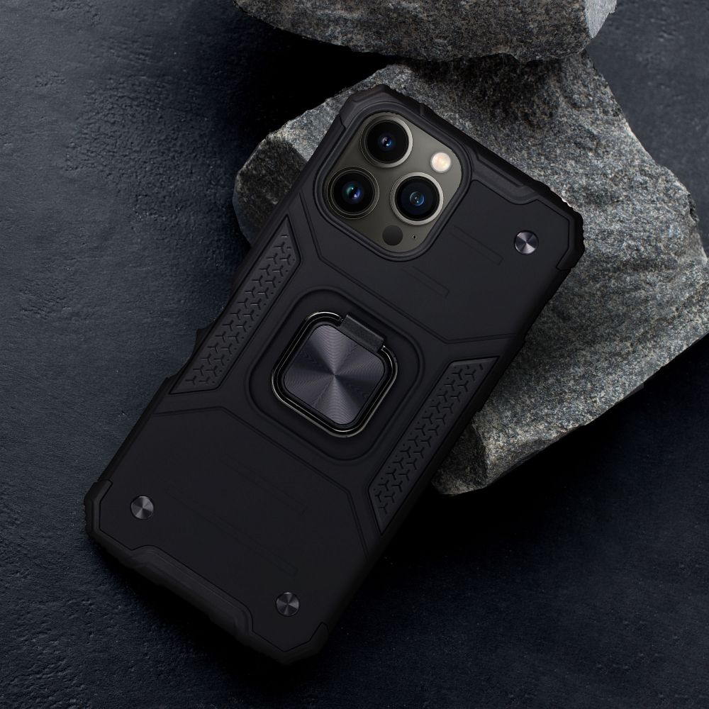 COPERTURA PER IPHONE 16 PRO HEYCASE NITRO DEFENSE NERA