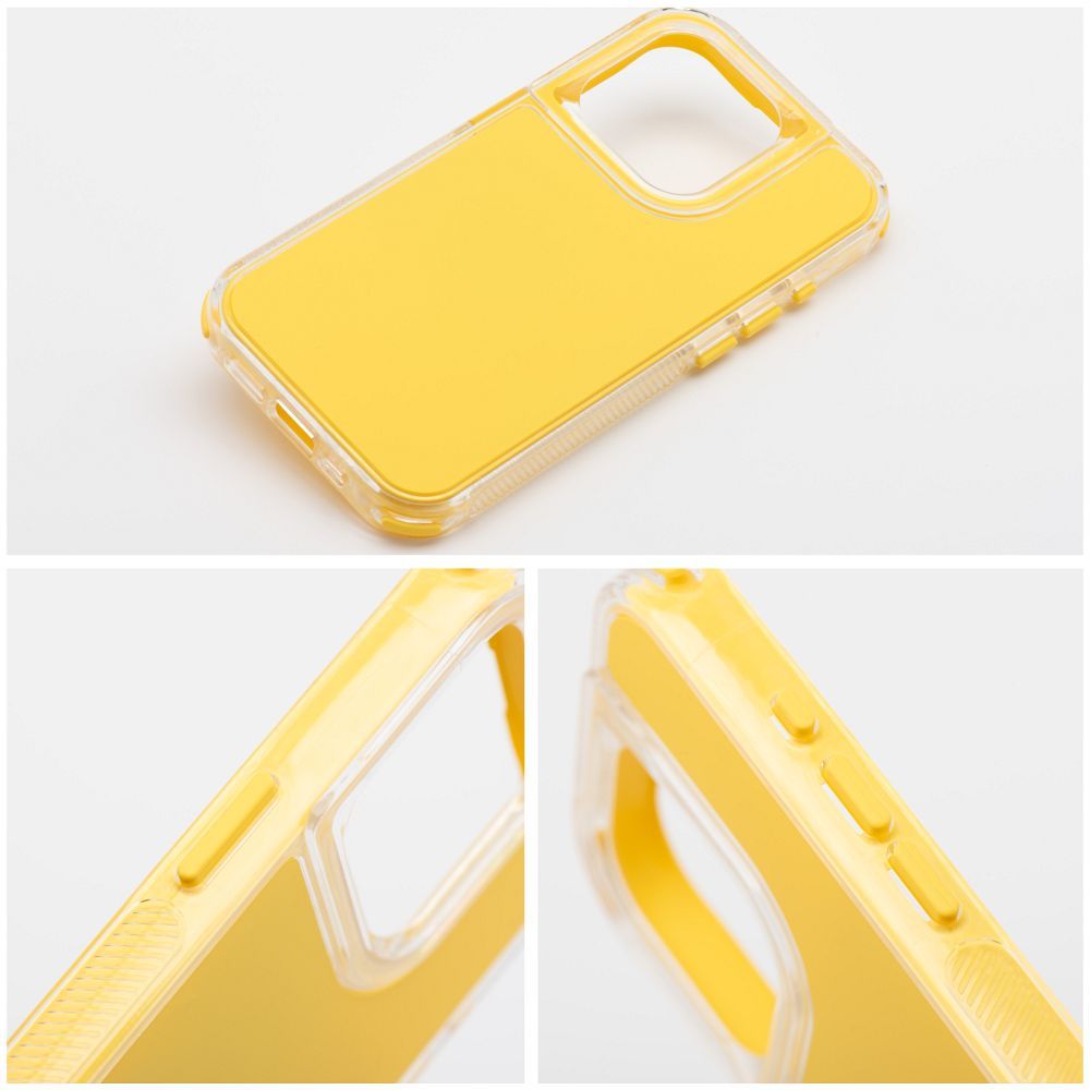 COPERTURA PER IPHONE 16 HEYCASE RAINBOW YELLOW