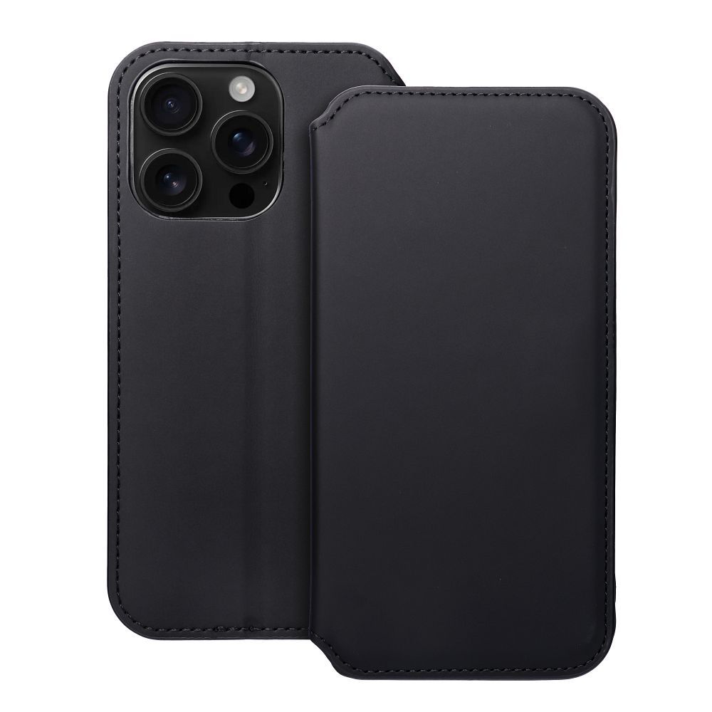 COPERTINA PER IPHONE 16 PRO MAX HEYCASE WALLET BOOK NERA