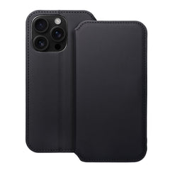 COPERTINA PER IPHONE 16 PRO HEYCASE WALLET BOOK NERA