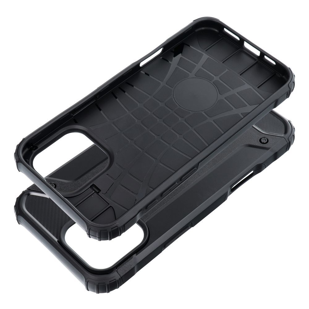 COPERTURA PER IPHONE 16 PRO HEYCASE ARMOR DEFENSE NERA
