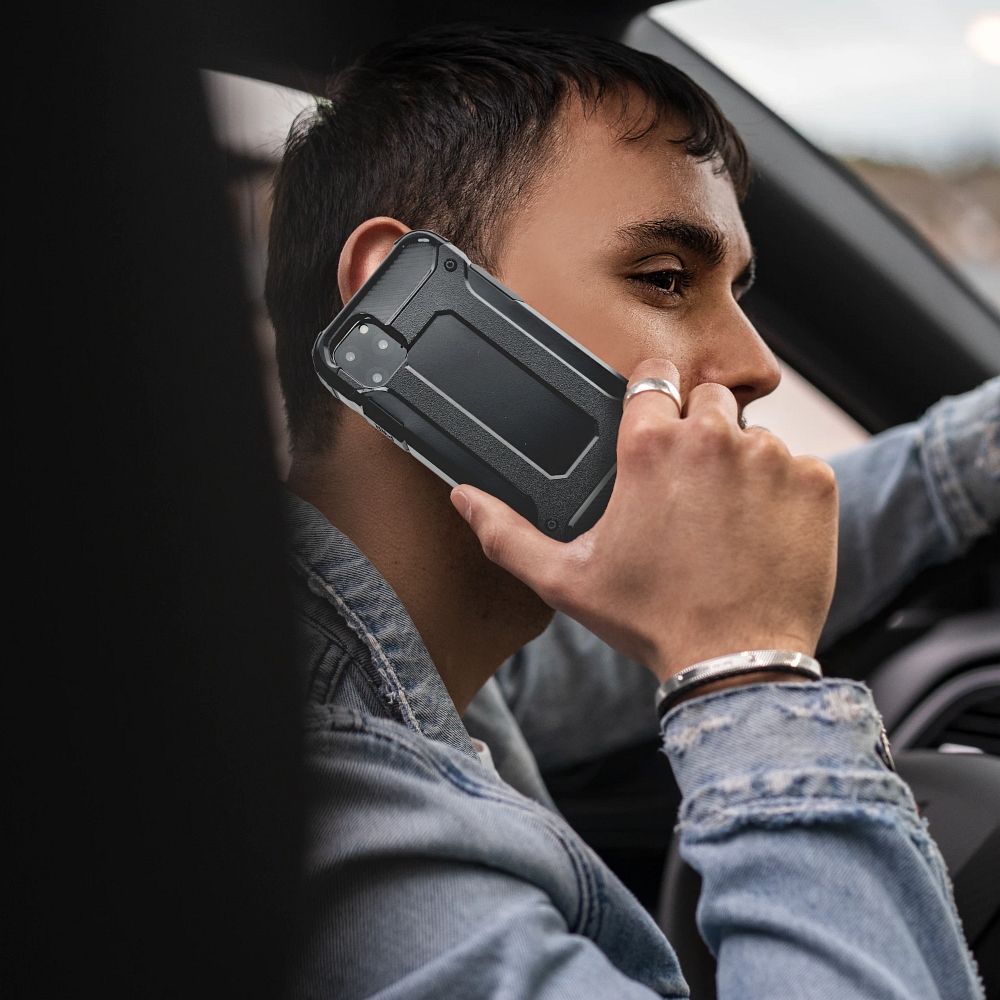 COPERTURA PER IPHONE 16 PLUS HEYCASE ARMOR DEFENSE NERA