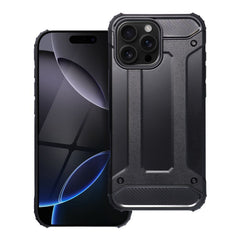 COPERTURA PER IPHONE 16 PRO HEYCASE ARMOR DEFENSE NERA