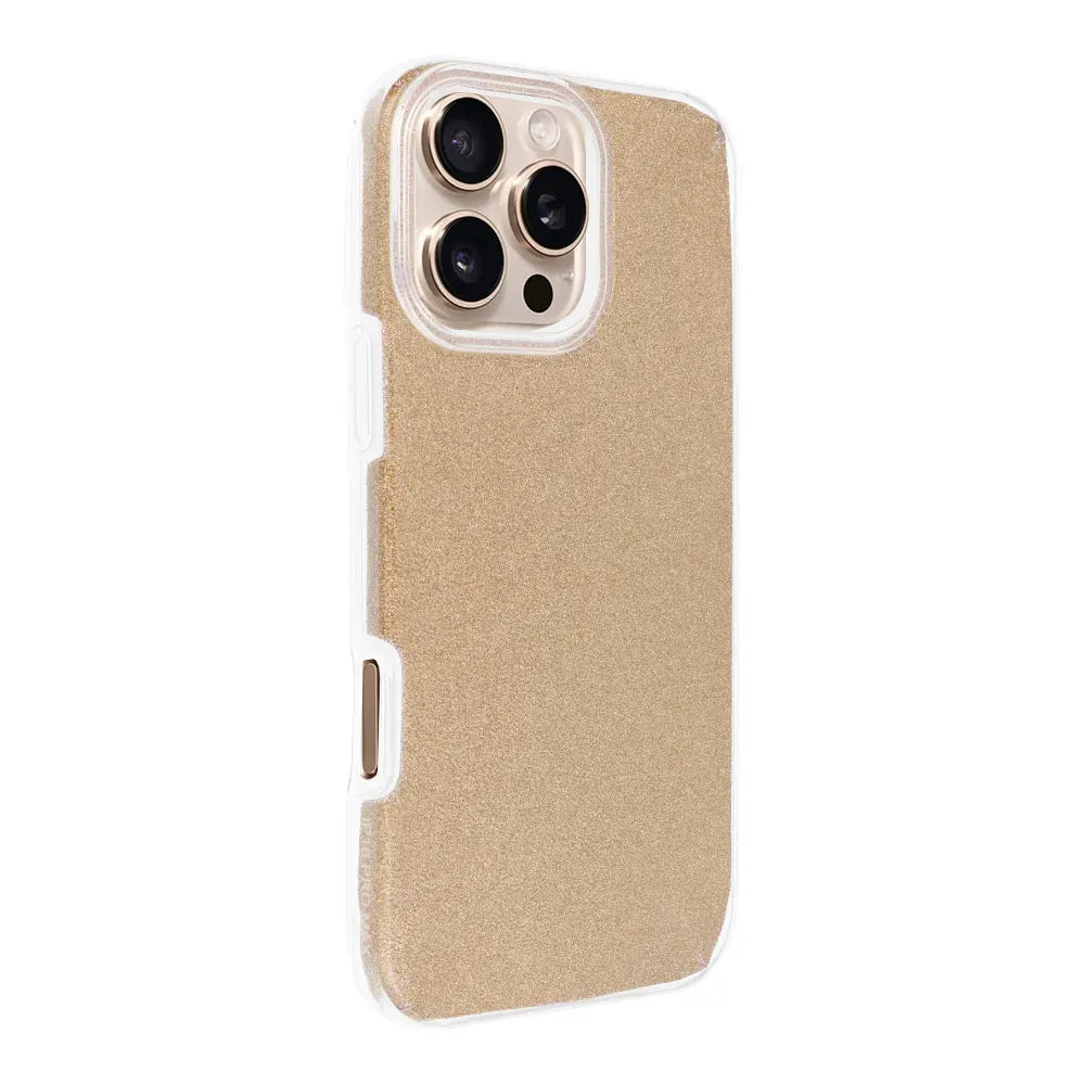 COPERTURA PER IPHONE 16 PRO MAX HEYCASE PURE SHINE GOLD