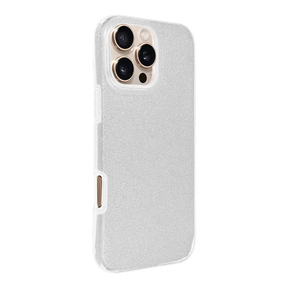 COPERTURA PER IPHONE 16 PRO MAX HEYCASE PURE SHINE SILVER
