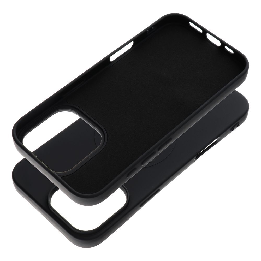 COPERTURA PER IPHONE 16 PRO MAX HEYCASE SILICONE MAG MAGSAFE NERA