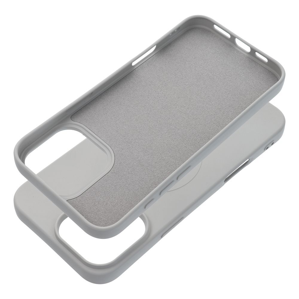 COPERTURA PER IPHONE 16 PRO MAX HEYCASE SILICONE MAG MAGSAFE TITANIO