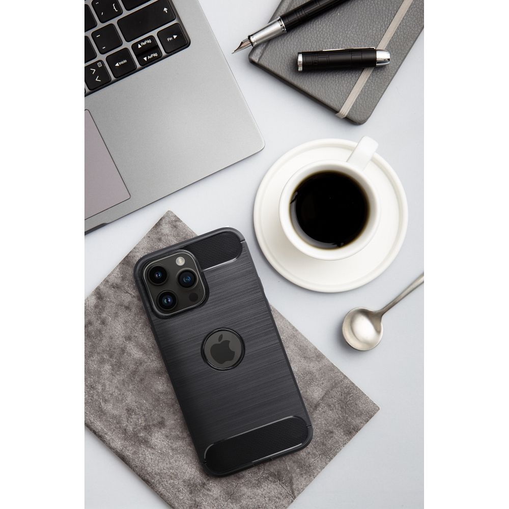 COPERTURA PER IPHONE 7 / 8 HEYCASE CARBON BLACK