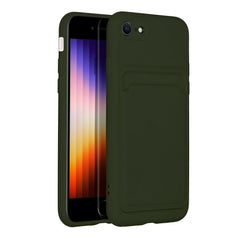COPERTURA PER IPHONE 7 / 8 / SE 2020 / SE 2022 HEYCASE CARD VERDE