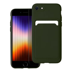 COPERTURA PER IPHONE 7 / 8 / SE 2020 / SE 2022 HEYCASE CARD VERDE