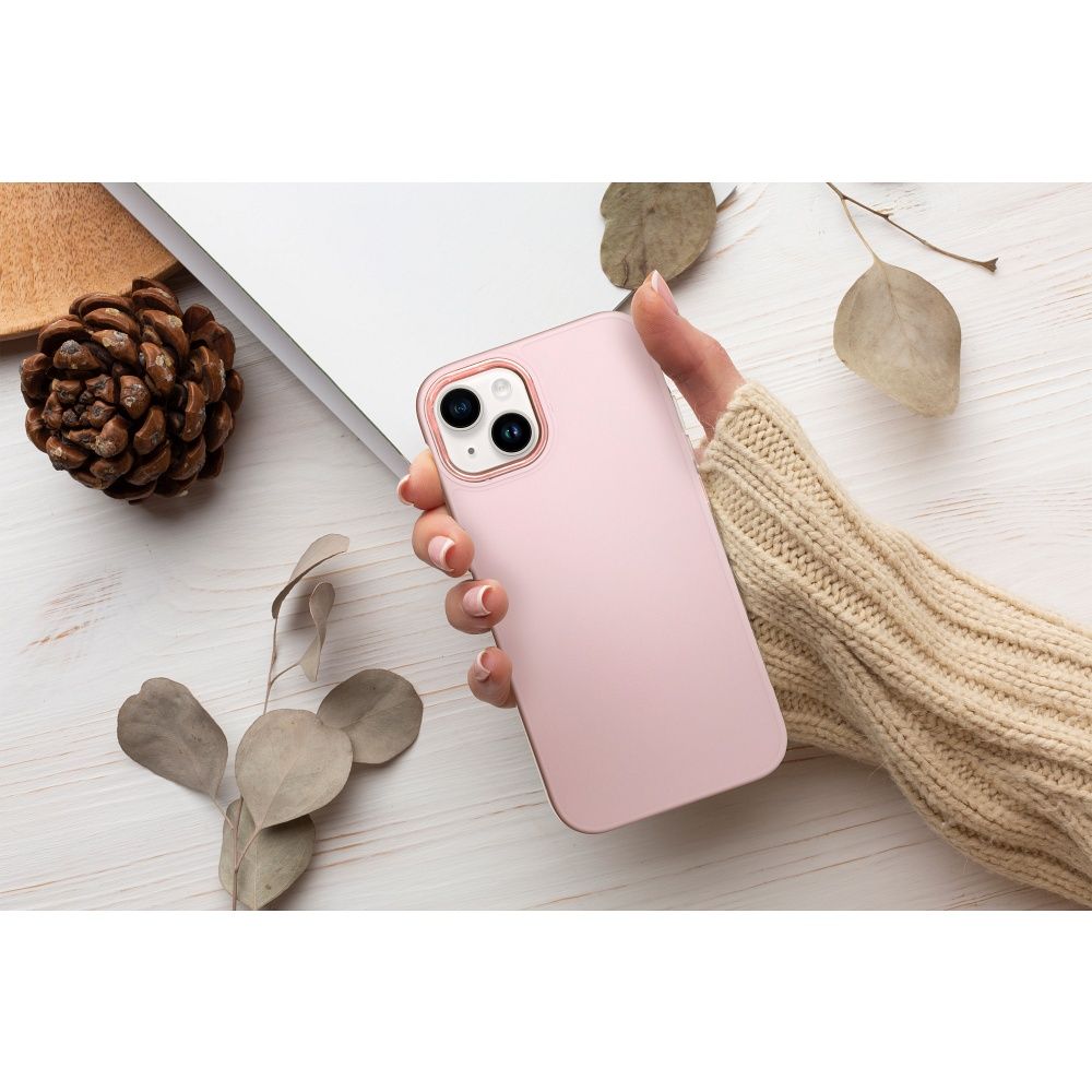 COPERTURA PER IPHONE 7 / 8 / SE 2020 / SE 2022 HEYCASE FRAME ROSA