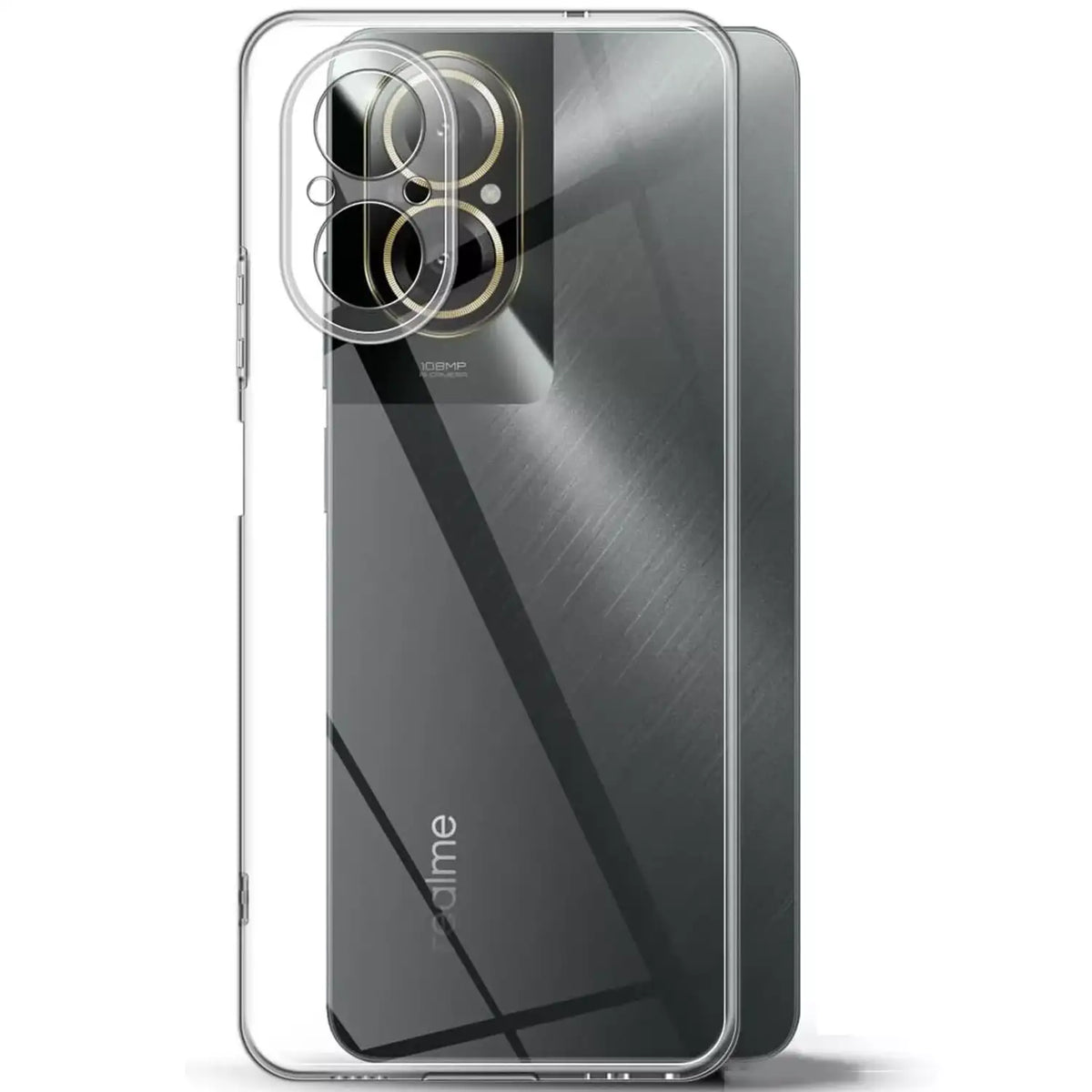 COPERTURA PER REALME C67 HEYCASE AIR DEFENSE CLEAR