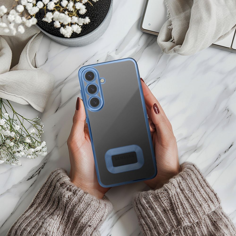 COPERTURA PER SAMSUNG GALAXY A15 5G / A15 4G HEYCASE GLAM BLUE