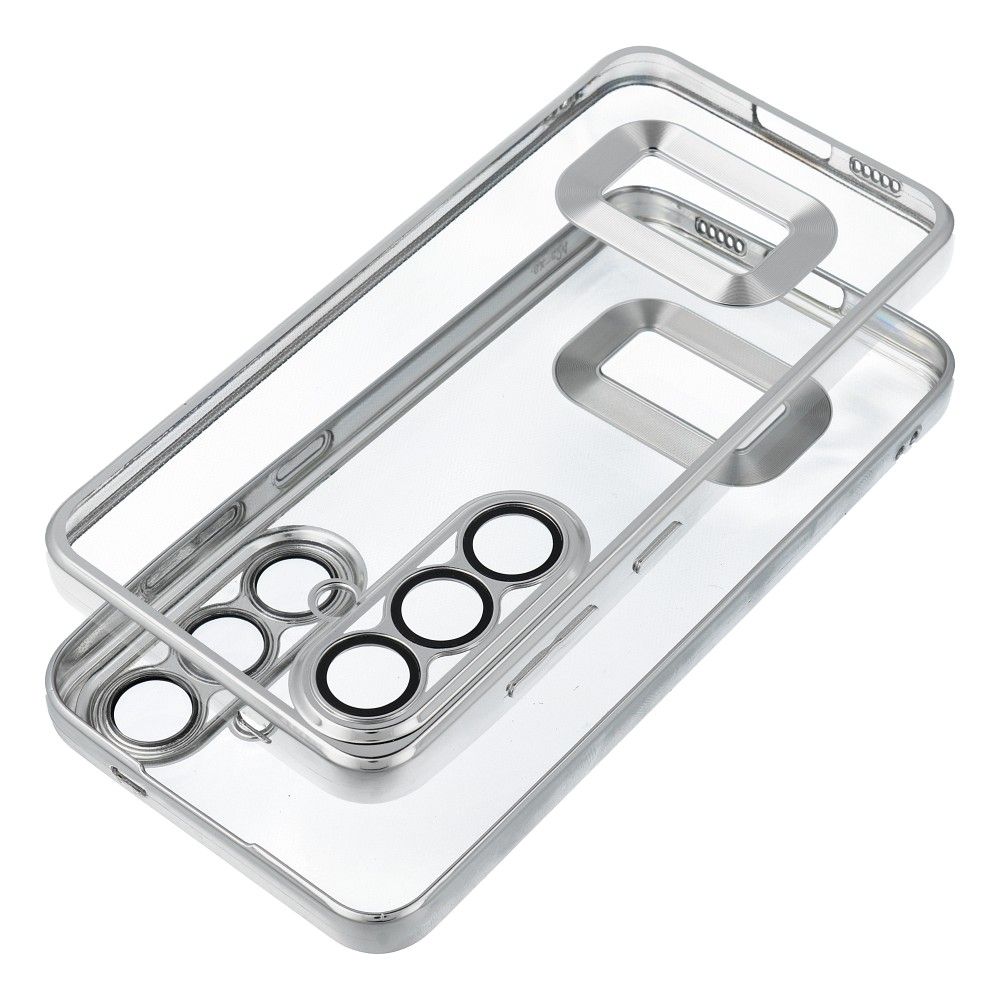 COPERTURA PER SAMSUNG GALAXY A15 5G / A15 4G HEYCASE GLAM ARGENTO