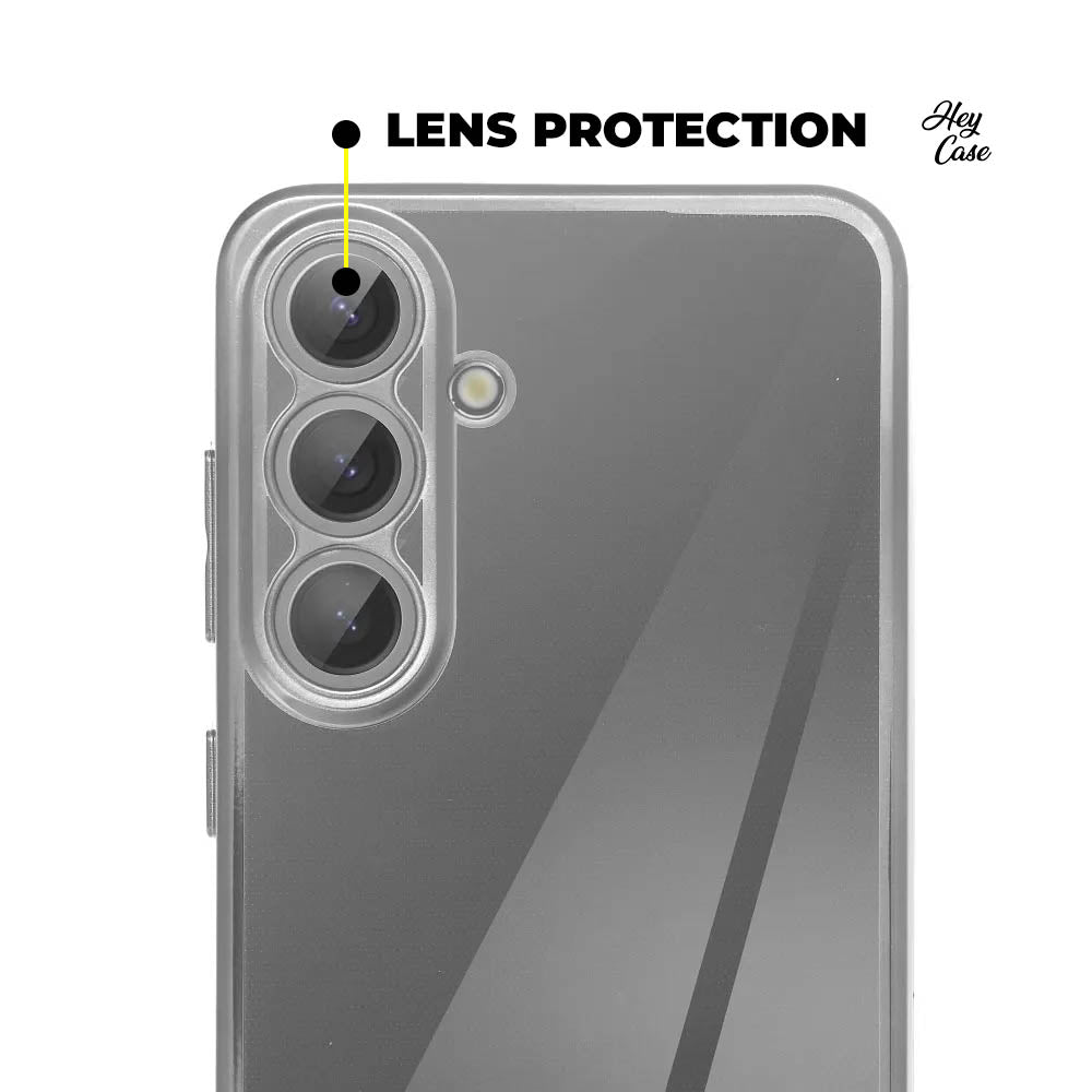 COPERTURA PER SAMSUNG GALAXY A15 5G / A15 4G HEYCASE GLAM ARGENTO