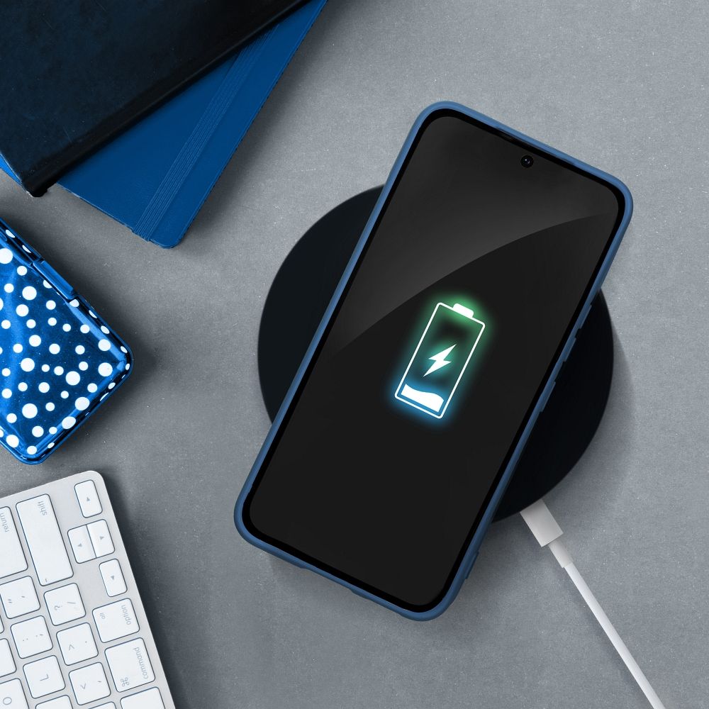 COPERTURA PER SAMSUNG GALAXY A15 5G / A15 4G HEYCASE ICON BLUE