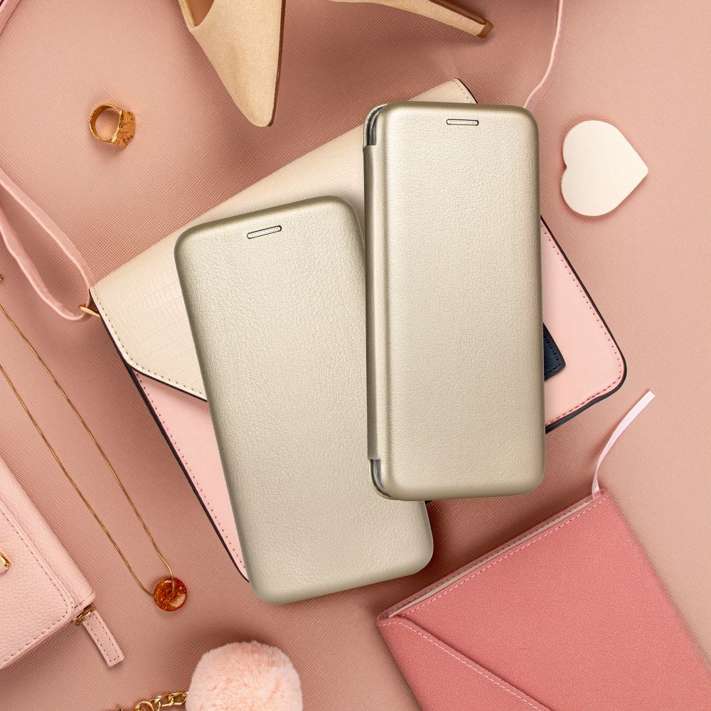 COPERTURA PER SAMSUNG GALAXY A15 5G HEYCASE ELEGANCE WALLET ORO