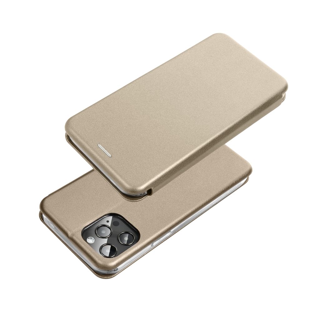 COPERTURA PER SAMSUNG GALAXY A15 5G HEYCASE ELEGANCE WALLET ORO