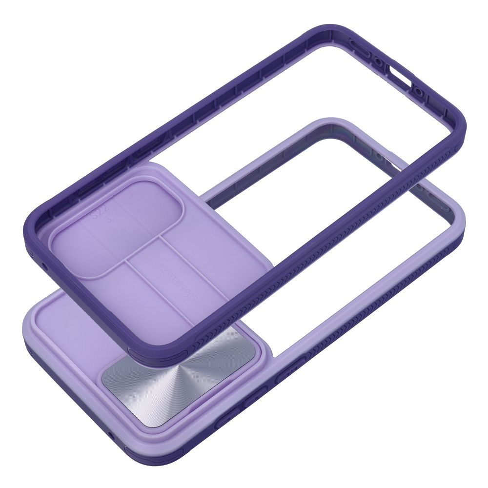 COPERTURA PER SAMSUNG GALAXY A15 5G HEYCASE SLIDER CAMSHIELD VIOLA