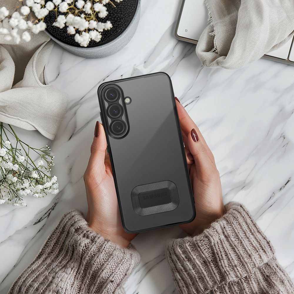 COPERTURA PER SAMSUNG GALAXY A16 4G / 5G HEYCASE GLAM NERA