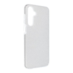 COPERTURA PER SAMSUNG GALAXY A16 4G / 5G HEYCASE GLITTER ARGENTO