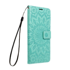 COPERTURA PER SAMSUNG GALAXY A16 4G / 5G HEYCASE MAGNET WALLET MANDALA VERDE