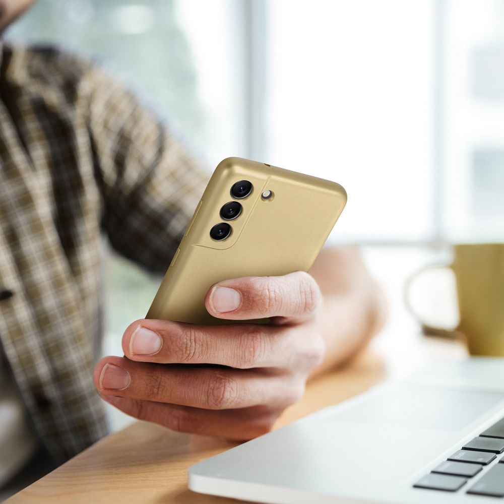 COPERTURA PER SAMSUNG GALAXY A16 4G / 5G HEYCASE METALLIC GOLD