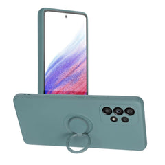 COPERTURA PER SAMSUNG GALAXY A16 4G / 5G HEYCASE SILICONE RING VERDE