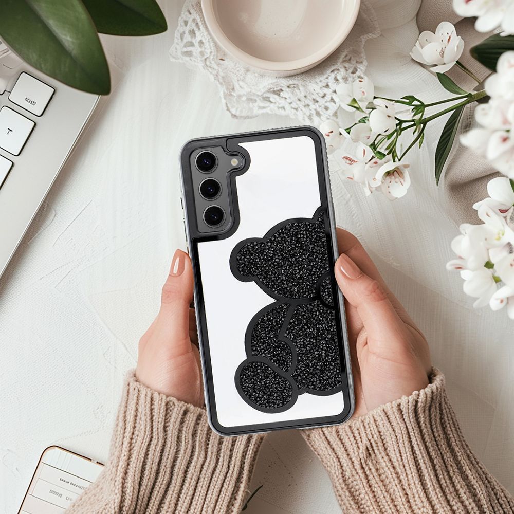 COPERTURA PER SAMSUNG GALAXY A16 4G / 5G HEYCASE ORSO NERO