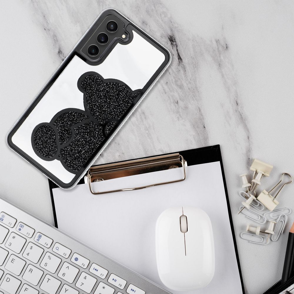 COPERTURA PER SAMSUNG GALAXY A16 4G / 5G HEYCASE ORSO NERO